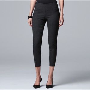 NEW Vera Wang Stretch Ankle Pants XS